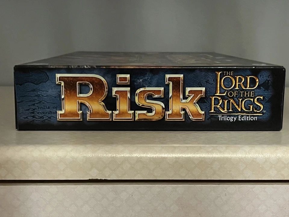 NEW! RISK The Lord of The Rings Trilogy Edition with Ring LOTR Board Game - Image 3 of 4