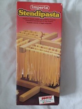 Vintage Stendipasta Beech Wood Pasta Dryer. NIB.