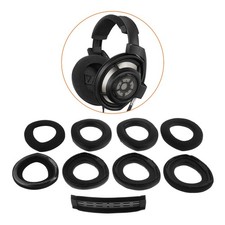 Black Earpad/Headband Replacement Parts Fit for HD800 HD800S Headset Headphone