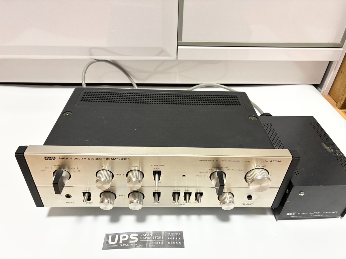 LUXMAN LUXKIT A3300 A33 プリアンプ コントロールアンプ LUXMAN/LUXMAN A3300の仕様 ラックスキット/ラックスマン