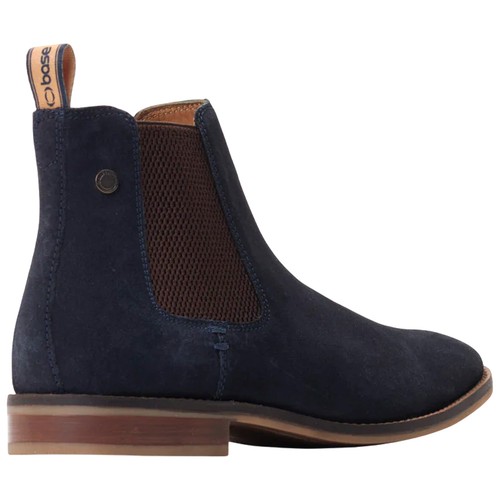 Botas Chelsea Base London Para Hombres Virgil Gamuza Informales Inteligentes Tobillo Distribuidor Pull-On - Imagen 14 de 21