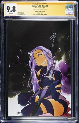 Immortal X-Men #9 CGC SS 9.8 Peach Momoko VIRGIN VARIANT PSYLOCKE COVER MARVEL