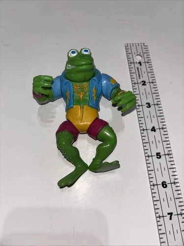 TMNT Genghis Frog Figure Teenage Mutant Ninja Turtles 1989 Loose Figure Only