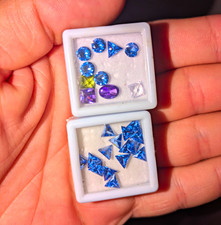 Lot Loose Faceted Cut NATURAL Gemstones Multi...