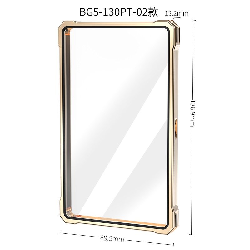 For BGS PSA CGC Magnetic 2-in-1 Metal Case Holder Graded Trading Cards Protector