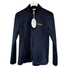 GREG NORMAN Golf Jacket Womens Small Navy Blu...