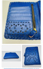 Cleobella Wallet - Royal Blue Handcrafted Leather Bohemian Inspired Design — photo 3