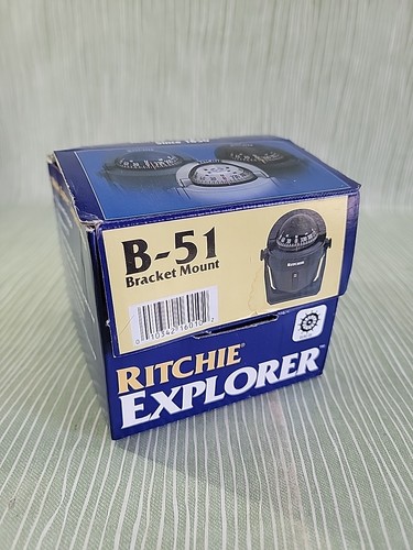 Brújula Barco Ritchie Explorer Soporte Montaje B-51 En Caja Buen Estado - Imagen 5 de 8