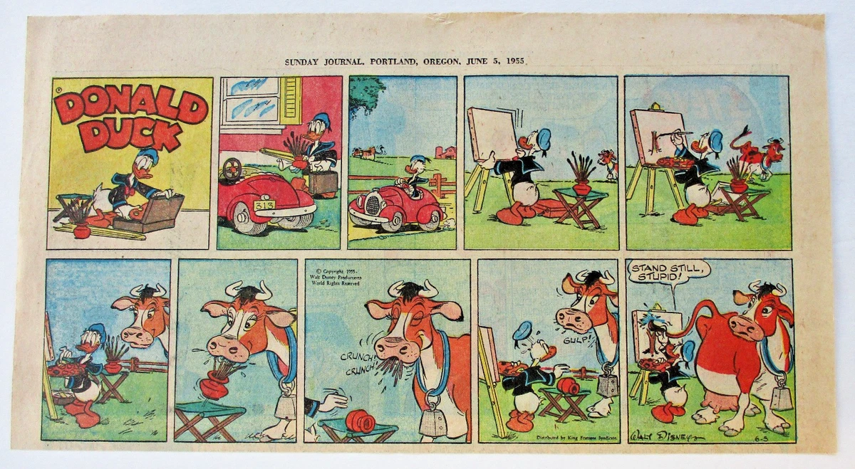 Disney Comic Strips with Vintage for sale | eBay
