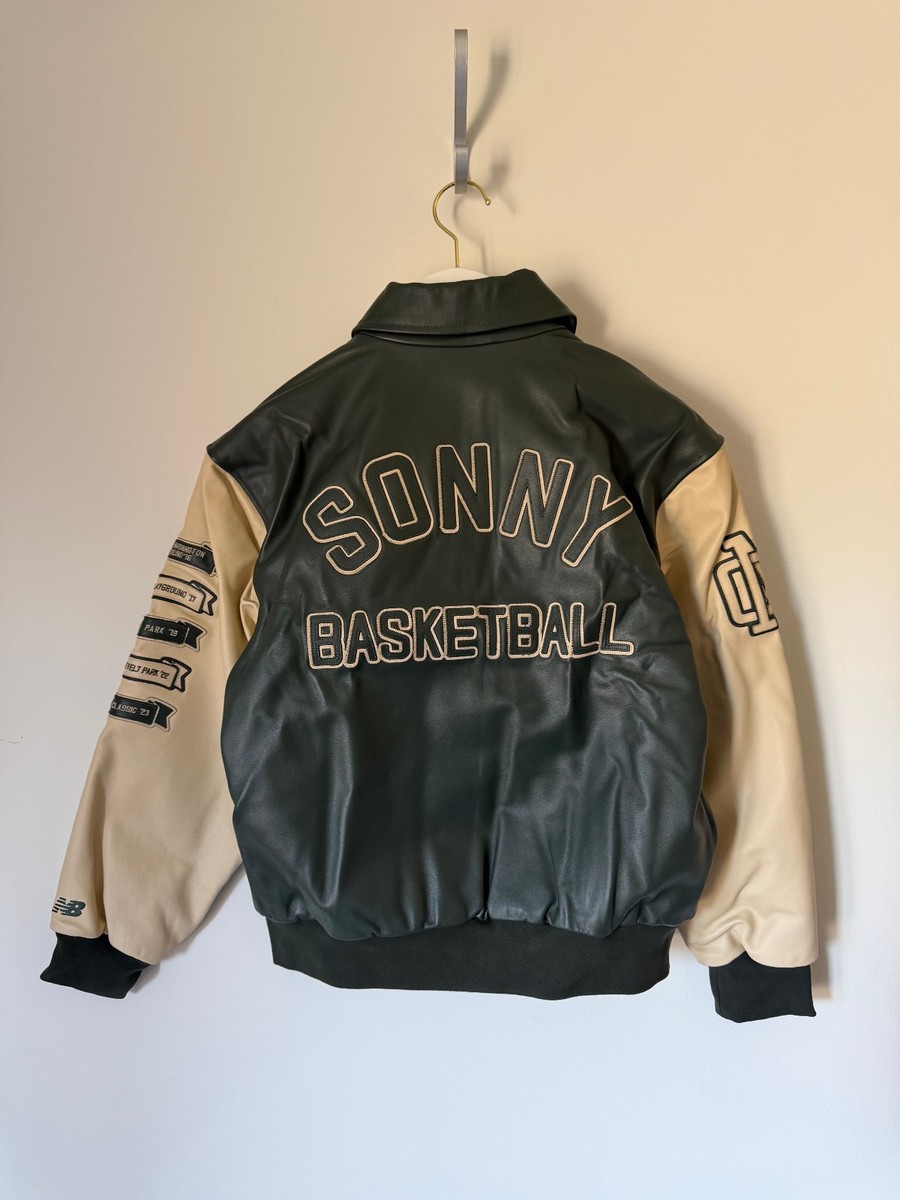 Aime Leon Dore x New Balance Sonny Leather Tournament Jacket