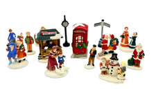 Lemax Christmas Village Figurines & Accessories Hand-Painted Holiday Lot Mini