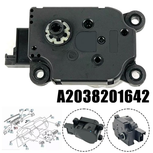 Mercedes Servomotor Mercedes Heating Motor Non-deformation Black Color - Picture 5 of 11