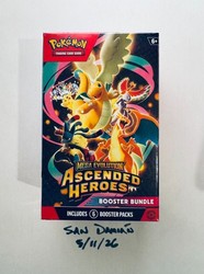 Pokémon TCG: Mega Evolution Ascended Heroes Booster Bundle