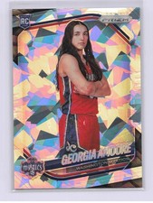 2025 Panini Prizm WNBA Georgia Amoore RC Cracked Ice #103 Mystics