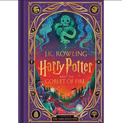Harry Potter Goblet of Fire Interactive Illustrated Hardcover 9781546154419