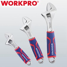 WORKPRO 3PCS Adjustable Wrench Sets 6 8 10 Wi...