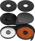 Margarita Salt Rimmer Set, Salt Rimmer with 2 Sponges, 3-Tier Glass Rimmer, Marg