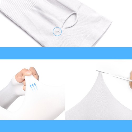 5 Pairs Sleeves for Sun Protection Sunblock Arm Protectors Running - Picture 6 of 12