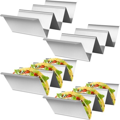 Taco Holders Set of 4 Taco Stand Stainless Steel Taco Holder