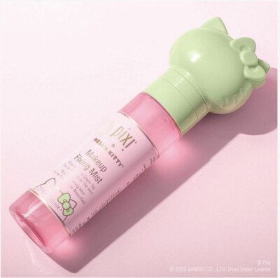 Pixi x Hello Kitty Makeup Fixing Mist Setting Spray- 2.7 oz    STANDARD SIZE 