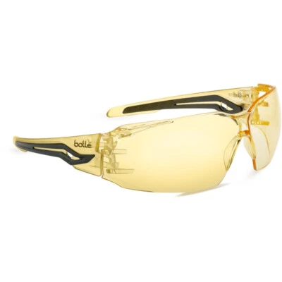 BOLLÉ SAFETY Bolle Yellow Lens Safety Glasses SILEXPSJ SILEX Range