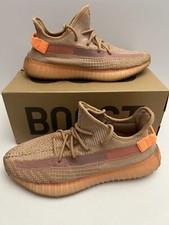 Barely Worn Adidas Yeezy Boost 350 V2 Clay