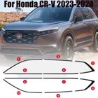 For Honda CR-V CRV 2023- 2025 Window Sill Molding Strip Cover Trim Glossy Black
