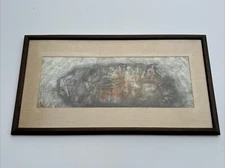 FANNY REBEL PAINTING JEWISH MEXICAN MURALIST FAMOUS LISTED MODERNIST MID CENTURY