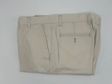 Chaps True American Chino Pants Mens Size 34x34 100% Cotton Flat Front NWT