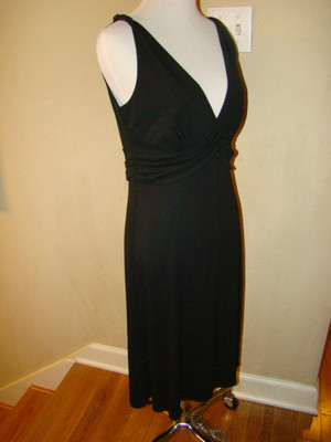 ANN TAYLOR LOFT BLACK GRECIAN LOW CUT RUCHED SEXY CASUAL RAYON DRESS SIZE 8 | eBay ANN TAYLOR LOFT BLACK GRECIAN LOW CUT RUCHED SEXY CASUAL RAYON DRESS SIZE 8 | eBay