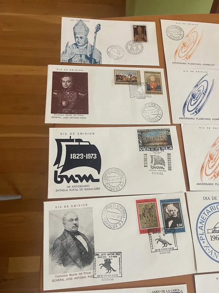 VENEZUELA 1973 First Day 24 Covers, XF Condition, See Photos - Image 2 of 4