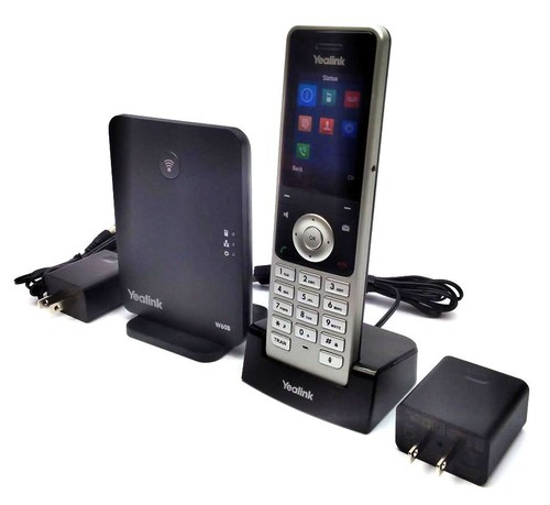 Yealink W60P Portable Cordless 3-way Call IP VoIP Phone Handset with Base Unit - Picture 4 of 4