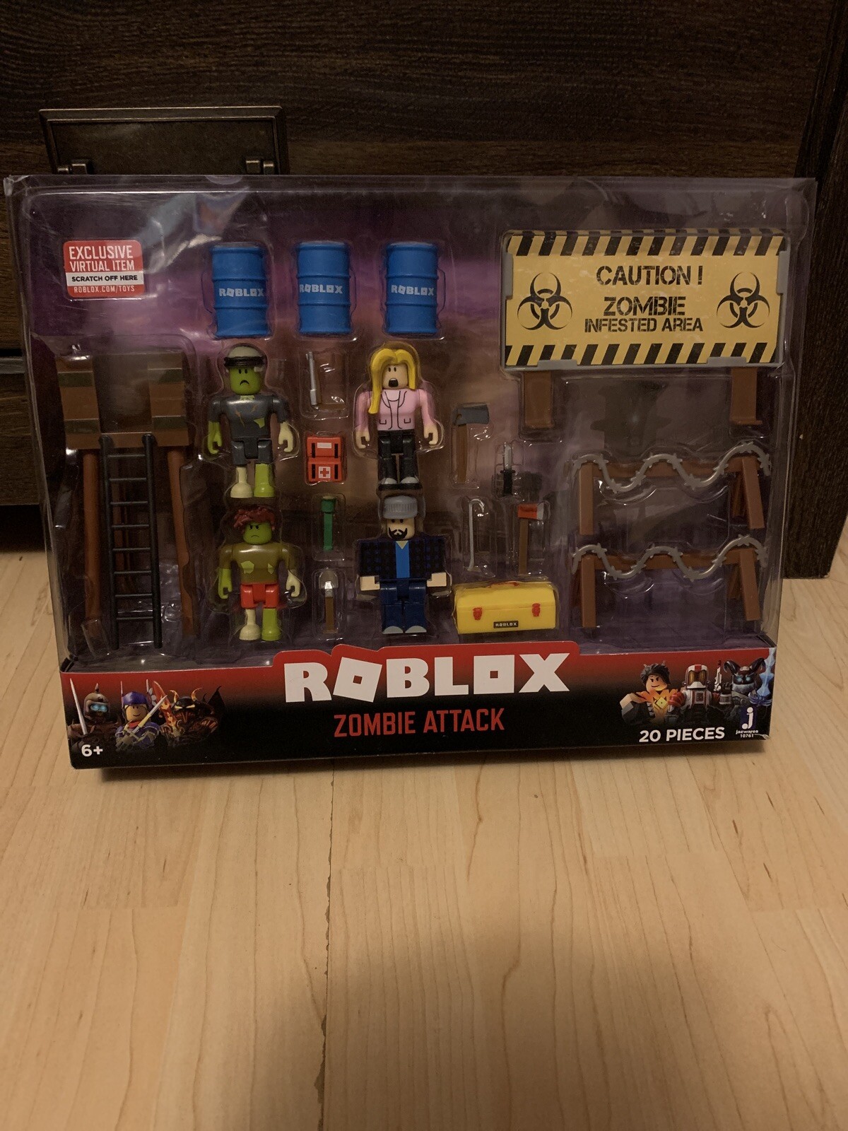 roblox zombie attack large playset