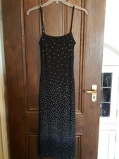 Versace elegant Ladies Dress lined size 24/38