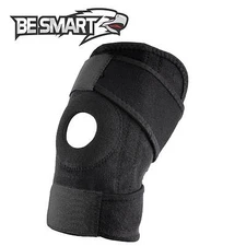 Be Smart New Wrap Around Knee Brace Support Adjustable  Knee Open Pattela Brace