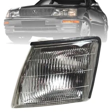For 1995 1996 1997 Lexus LS400 Corner Parking Light Clear Front Driver Side