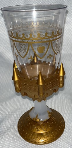 Disney Parks Beauty & The Beast Be Our Guest Light Up Goblet Cup Gold Castle - Bild 16 von 16