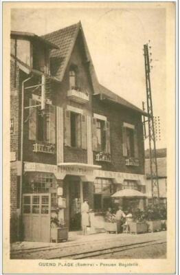 62.QUEND-PLAGE.PENSION BAGATELLE