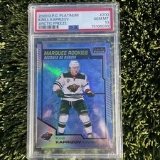 20-21 OPC Platinum KIRILL KAPRIZOV Lot (4) PSA 10 Rookie Arctic Freeze Traxx 99