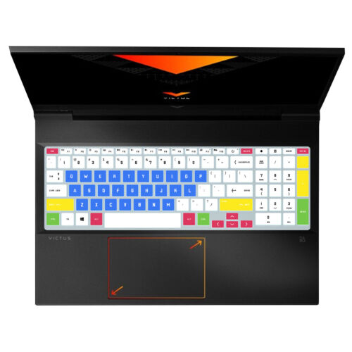 keyboard skin for HP Victus 16-D/E/R/S,16-d0128TX ,16-e0043nr 16t-s000 16t-r100 - Picture 17 of 25