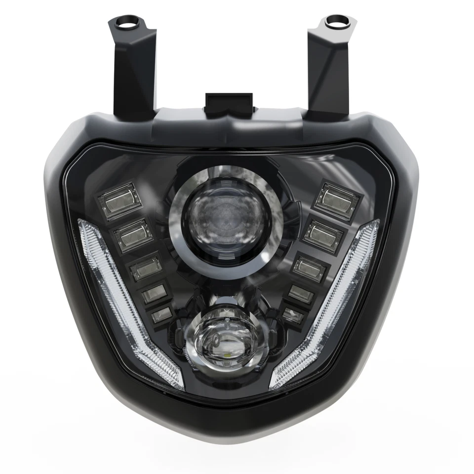 Conjunto de faros LED DRL haz alto/bajo para Yamaha MT-07 FZ-07 2015-2017 Plug&Play Foto 3 de 4