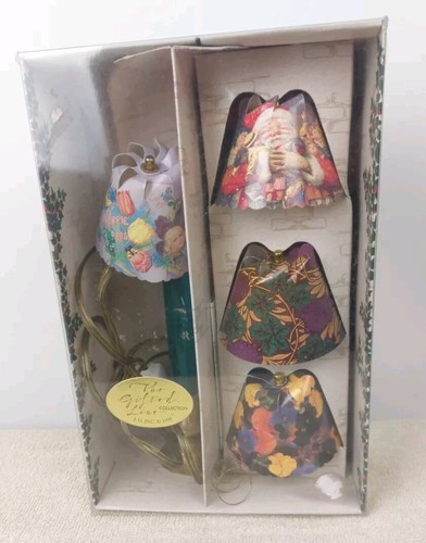 Vintage 1990's Spin Shades Revolving Lamp Shades On Electric Candle - Picture 8 of 8
