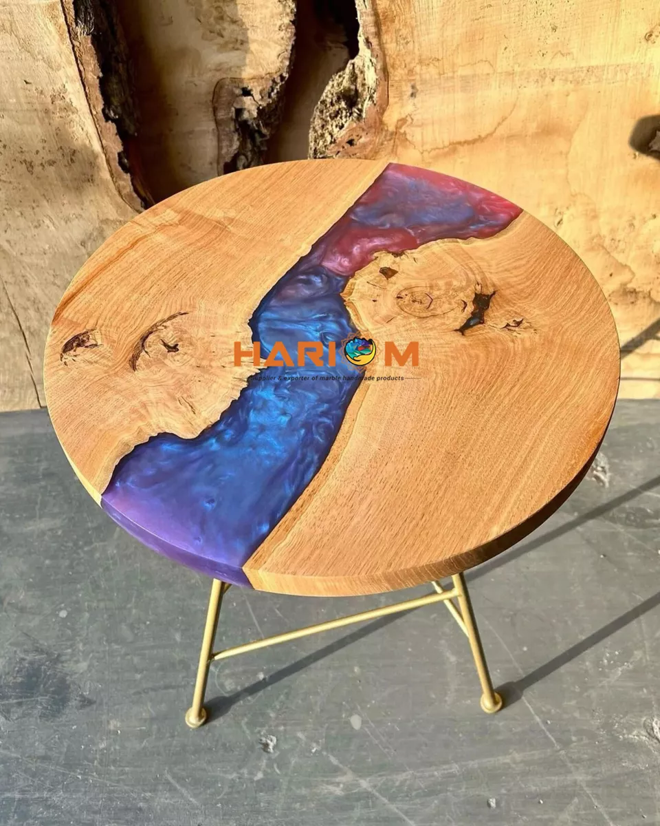 Marble sale resin table