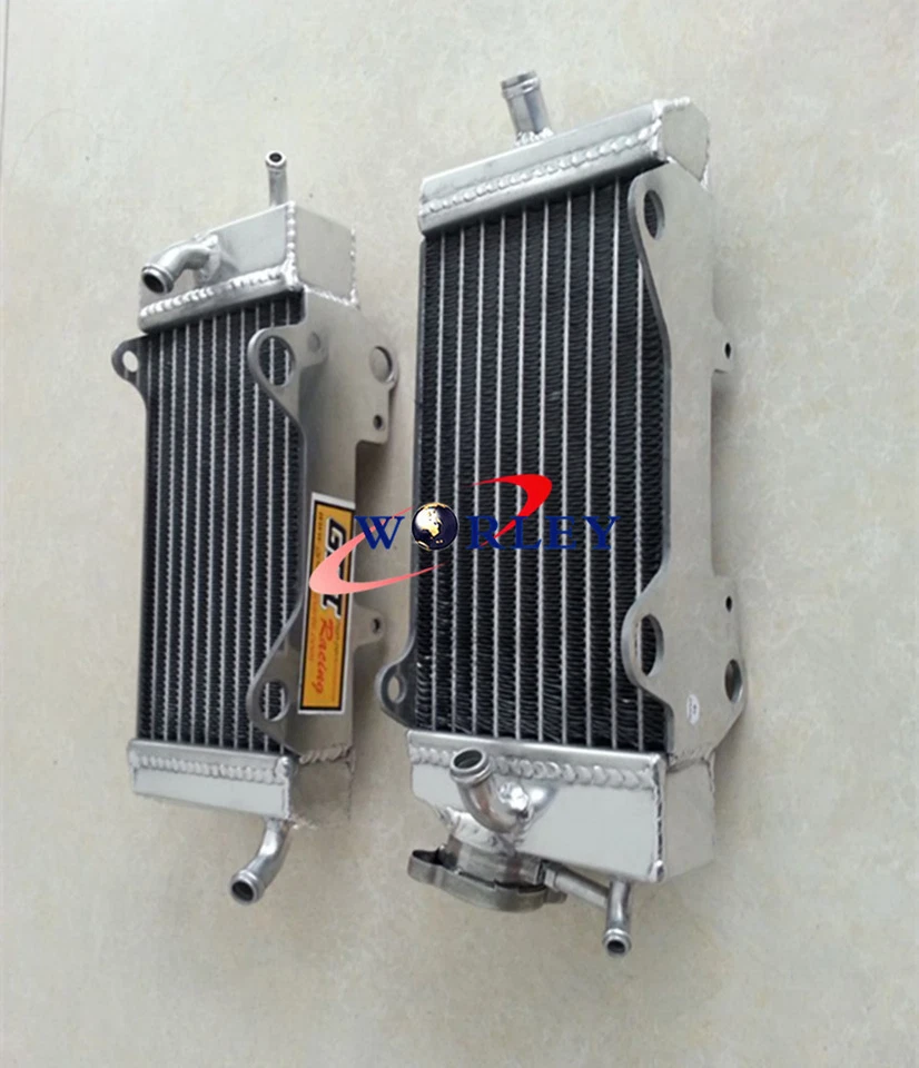 Radiador de aluminio 83 para Yamaha YZ250 YZ 250K 1983 Foto 2 de 4