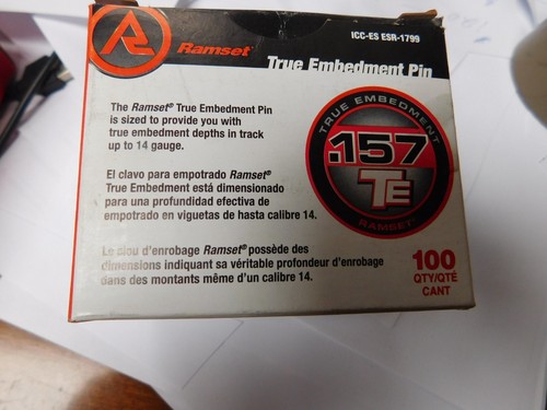 RAMSET fastener Pin,1 1/2 In,Powder Tool - Picture 2 of 6