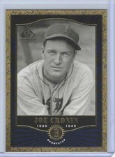 HOF  JOE CRONIN   2001  UPPER DECK SP LEDGENDARY CUTS  #64   RED SOX