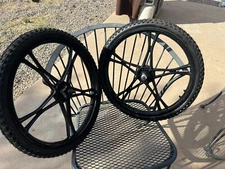 Lester Mag Set Wheel Rims Bendix Old School 20" BMX Bicycle