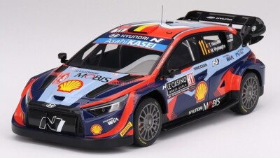 Hyundai i20 N Rally1 2023 Rally MonteCarlo 3rd Place #11 in 1:18