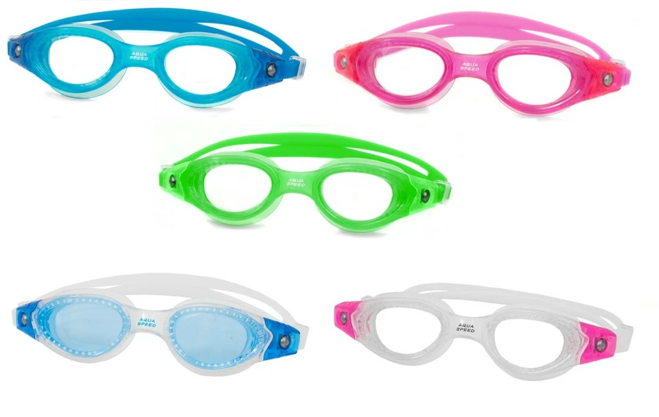 AQUA SPEED Kinder/Jugend-Schwimmbrille Pacific verschiedene Farben Taucherbrille
