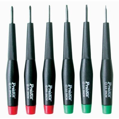 Eclipse 800-149 Precision Screwdriver Set 6 Pc. Flat/Phillips
